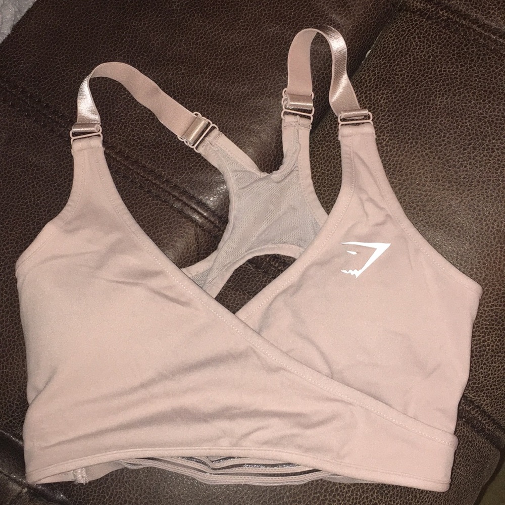 Gymshark nude sports bra